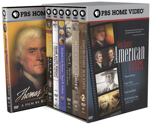 PBS Ken Burns - American Lives (Thomas Jefferson / Lewis & Clark / Frank Lloyd Wright / Elizabeth Cady Stanton & Susan B Anthony / Mark Twain / Horatio's Drive / Unforgivable Blackness) - Image 3
