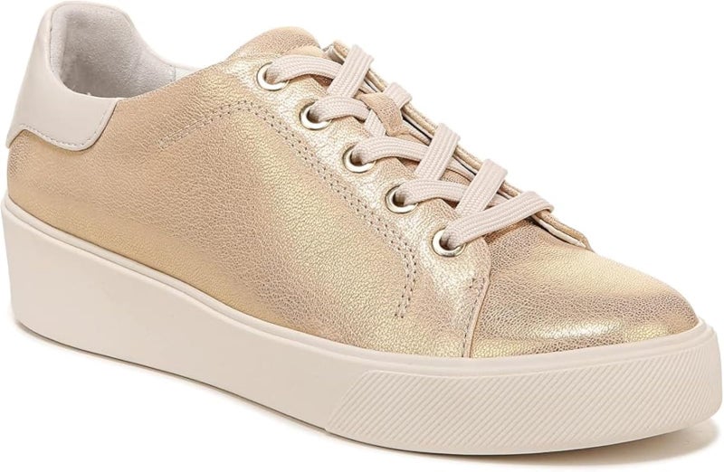 Naturalizer Womens Morrison20 Sneaker Light Gold Leather 7 M