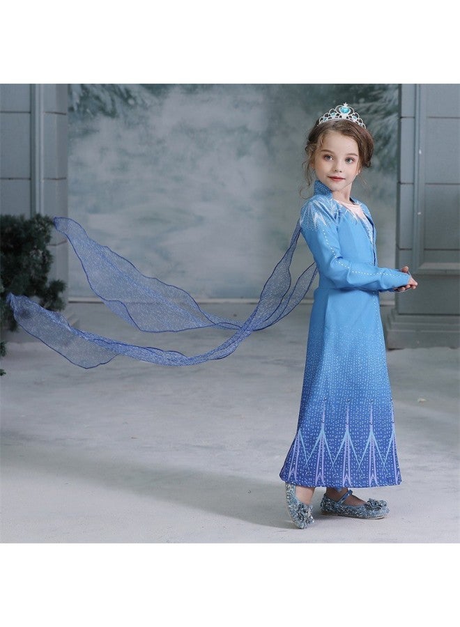 Frozen 2 Princess Dress Girls' Elsa Princess Dress Frozen Dress Princess Style