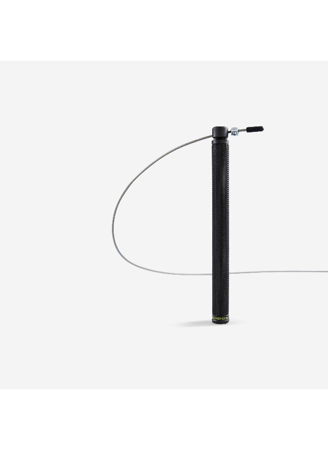 CORENGTH CORENGTH BY DECATHLON,Cross Training Speed Skipping Rope Speed Rope Pro - Black  - Image 1