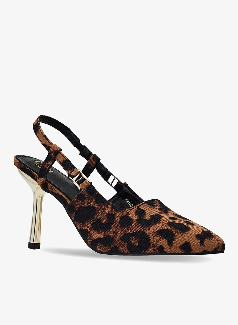 ELLA Sling Back Heeled Pump