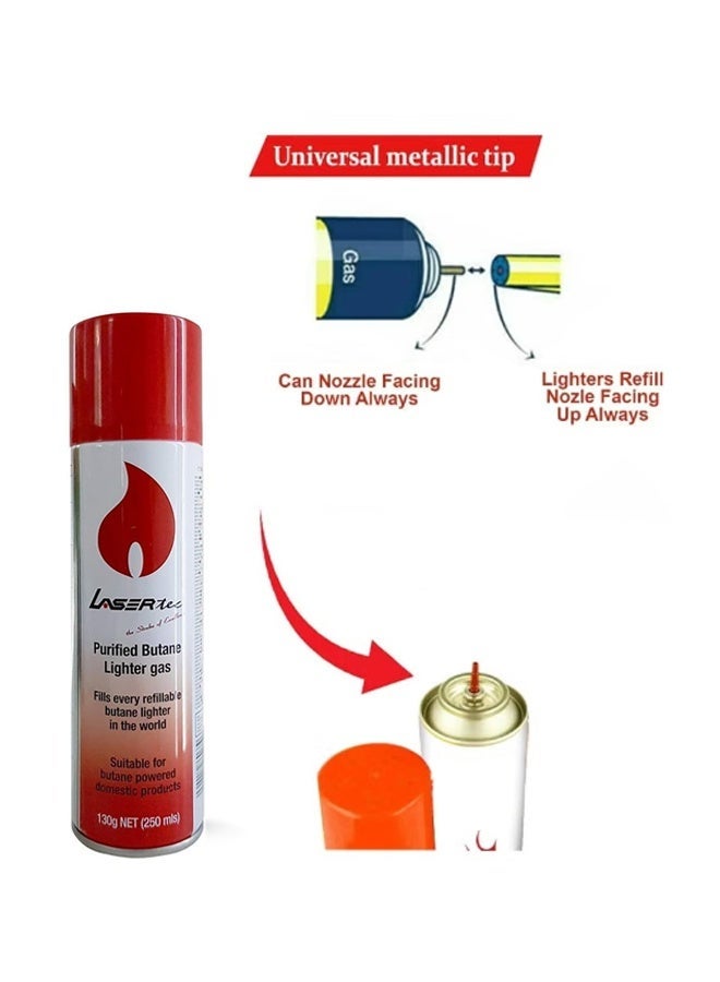 Lasertec Butane Gas 250ml – High-Quality Refill Gas for Lighters, Torches & Camping Stoves - Image 5