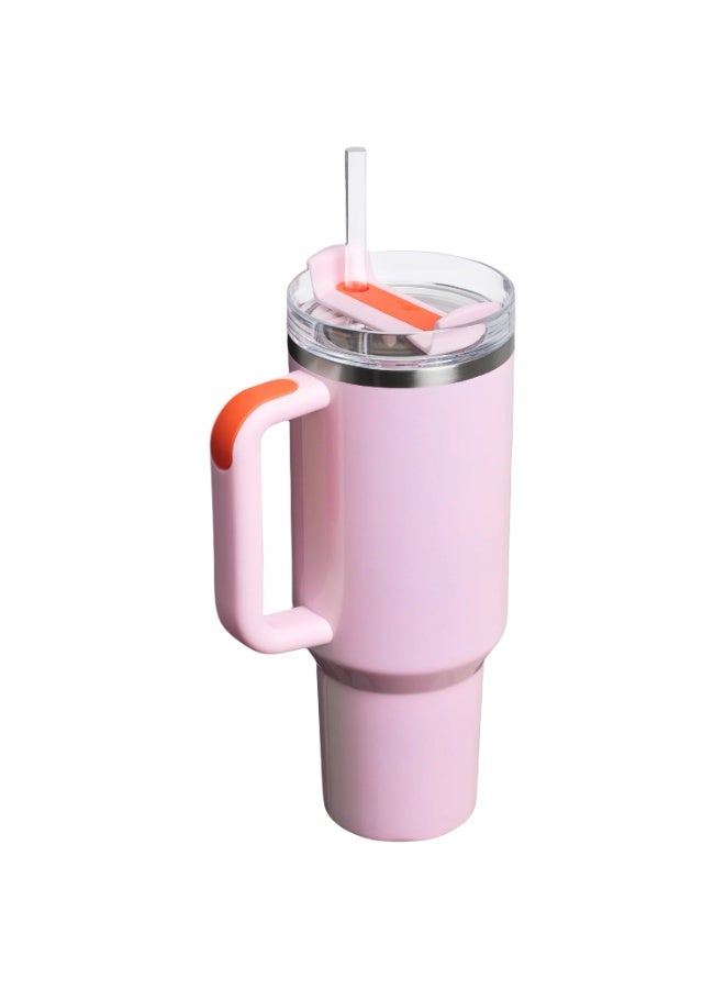 Stanley The New Frequency Quencher H2.0 FlowState™ Tumbler | 40 OZ | 1.18 L-Rose Petal Shimmer - Image 2