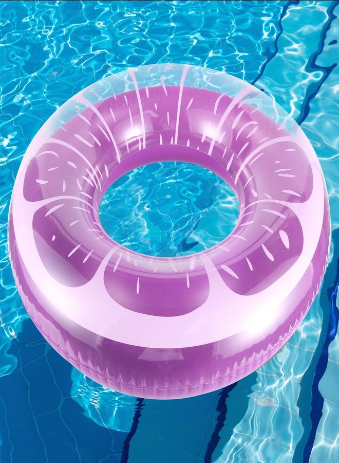 FindUWill 3 Pack Pool Floats, Pool Swim Tubes Rings, Inflatable Pool Floaties Beach Swimming Toys with Beach Ball for Kids and Adults Raft Floaties - Image 4