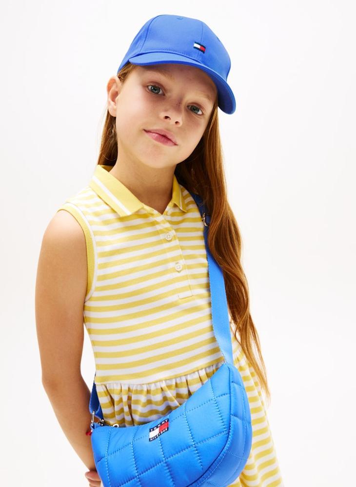 TOMMY HILFIGER Kids' Logo Embroidery Twill Baseball Cap - Image 5