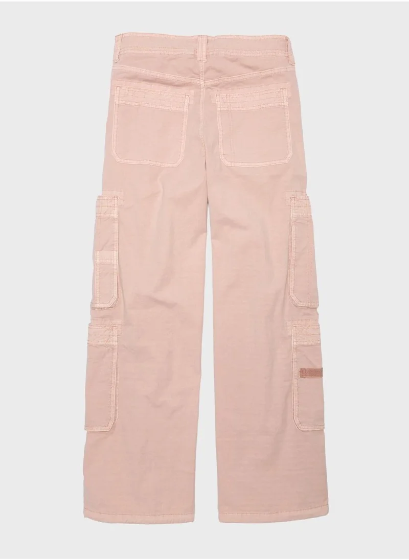 امريكان ايجل High Waist Baggy Joggers