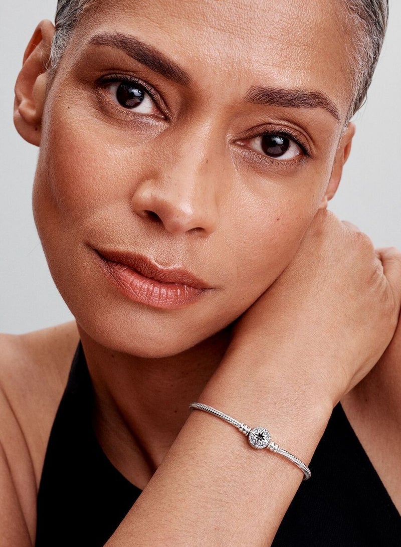 PANDORA North Star Clasp Snake Chain Bracelet  - Image 4