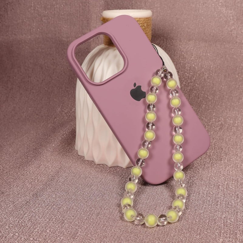 Threads & Beads mobile charm with dual beads and transparent beads, mobile charm - Image 4