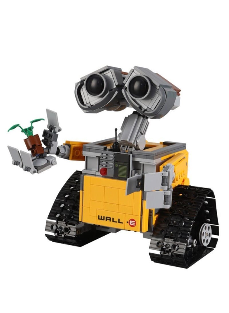 NIBEMINENT 687-Piece Compatible Lego Building Blocks Wall-E Robot Puzzle Assembly Boys Model Science Education Children's Toy  - Image 1