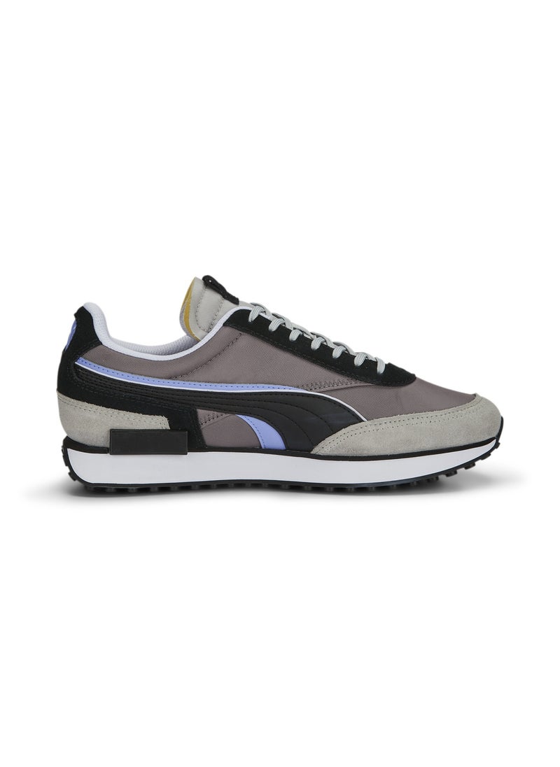 PUMA - Future Rider Double Unisex Grey Trainers - Image 1