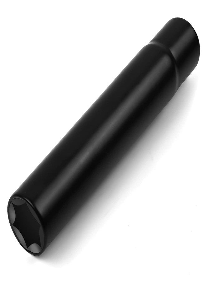 MIKKUPPA Spiked Lug Nuts Key - Soild Socket with 19mm Hex, Universal Spike Lug nuts Socket Key Replacement Tool for M14x1.5, M14x2.0, 9/16-18, 1/2-20, M12x1.5, M12x1.25 One-Piece Spiked Lug Nut - Image 1