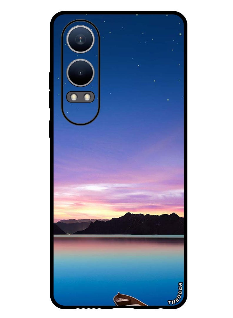 Theodor Protective Case Anti Scratch Shock Proof Bumper Cover For OnePlus Nord CE4 Lite Minimal Landscape - Image 1