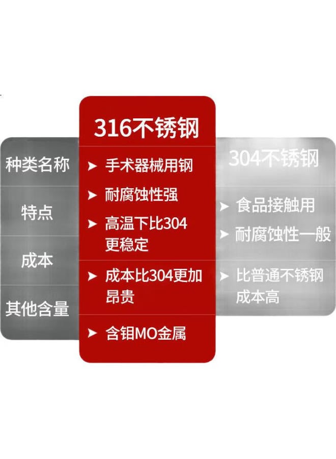 MAX COOK Meichun (Maxcook) 316 Stainless Steel Food Storage Container, Microwave-Safe Lunch Box, Bento Box, Refrigerator Storage Container, 600Ml, Mcft2790 - Image 3