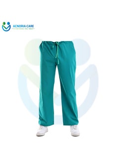 ACNORIA CARE Men's Medical Scrubs Consisting Of Two Pieces A Blouse And Pants, 35% Cotton 65% Polyester Turquoise Green Color - Size XL- From Acnoria Care  - Image 5