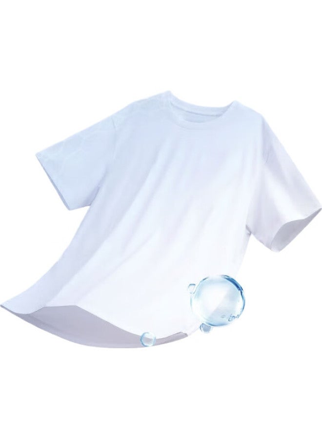 JD.com Jingzao [Cooling And Quick-Drying] Short-Sleeve Men'S T-Shirt Men'S Printed Contrast Color Shine Black L - Image 3