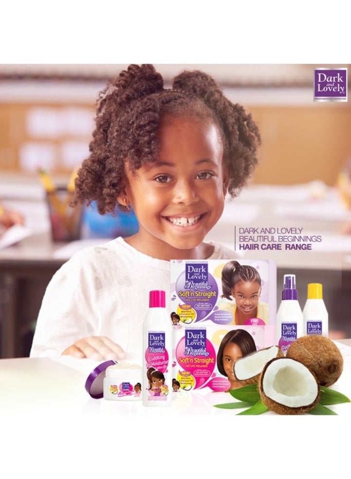 Dark & Lovely Beautiful Beginnings With Coconut & Aloe Scalp Care Relaxer - Image 4