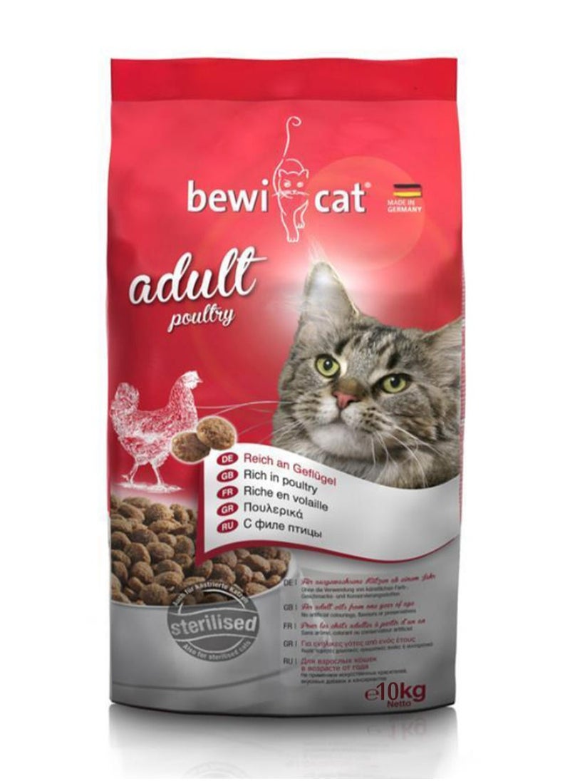Bewi Cat BEWI CAT Sterilised With poultry10 kg 