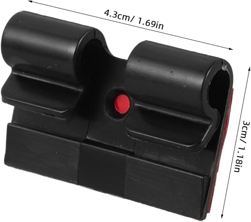 Tehaux 10 حزمة مشابك كبلات ذاتية اللصق منظم الأسلاك للاستخدام في المنزل والمكتب والسيارة - Image 3