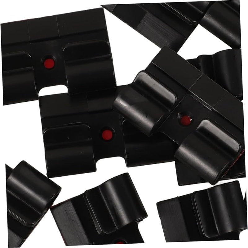 Tehaux 10 حزمة مشابك كبلات ذاتية اللصق منظم الأسلاك للاستخدام في المنزل والمكتب والسيارة - Image 5