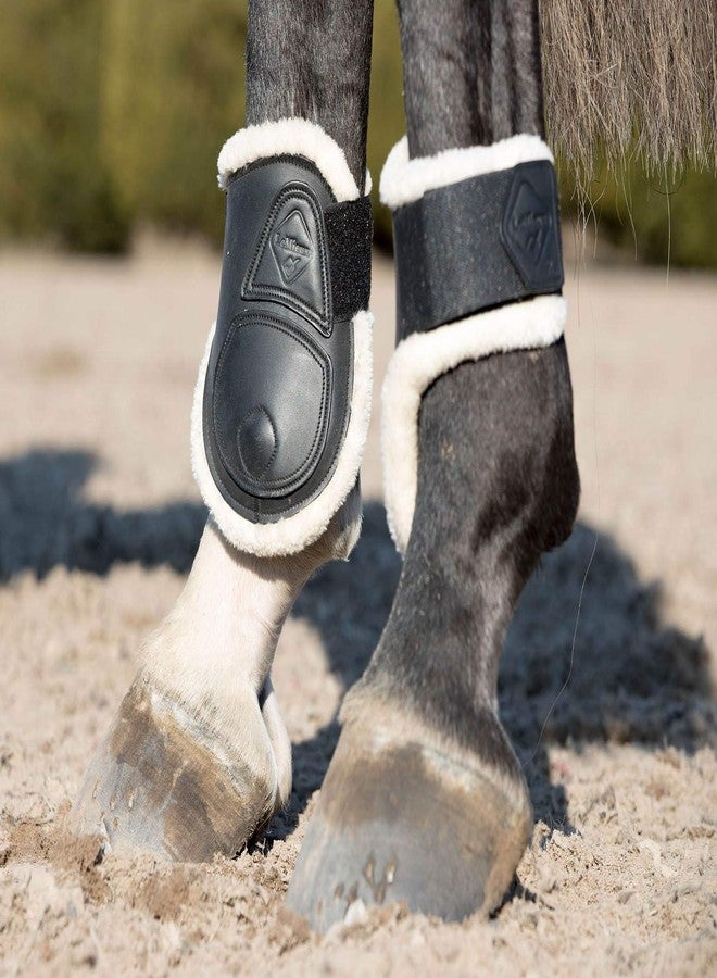 LeMieux Capella Comfort Fetlock Horse Boots - Protective Gear and Training Equipment - Equine Boots, Wraps & Accessories - Black - Large Horse - Image 5