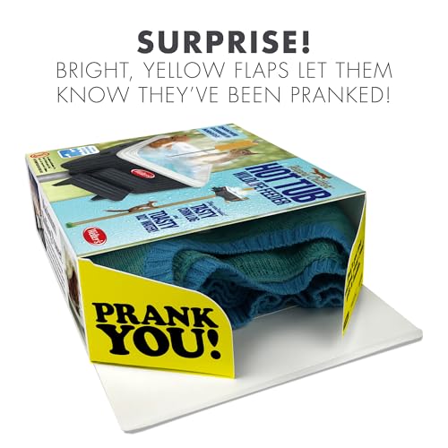 Prank Pack Prank-O Squirrel Hot Tub – Funniest Prank Gift Box | Hilarious Empty Gag Gift for White Elephant & Christmas 2025 | Funny Gift Box for Coworkers, Friends & Men Who Have Everything, As Seen on Shark Tank - Image 5