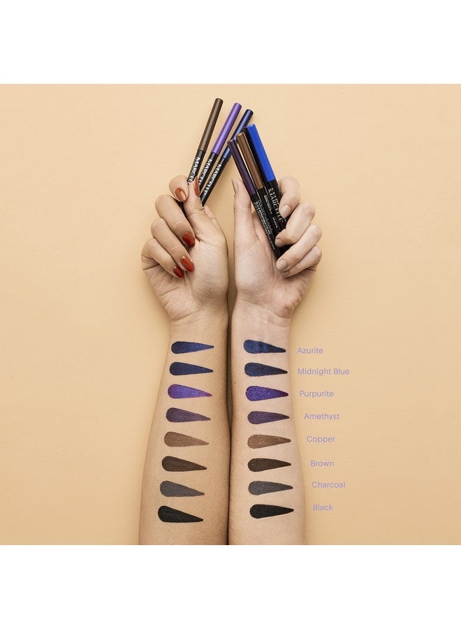 Marcelle 2-in-1 Retractable Eyeliner, Brown, Waterproof, Easy-To-Smudge, Smokey Eye, Long-Lasting 12h, Fragrance-Free, Hypoallergenic, Cruelty-Free, 0.31 g - Image 3