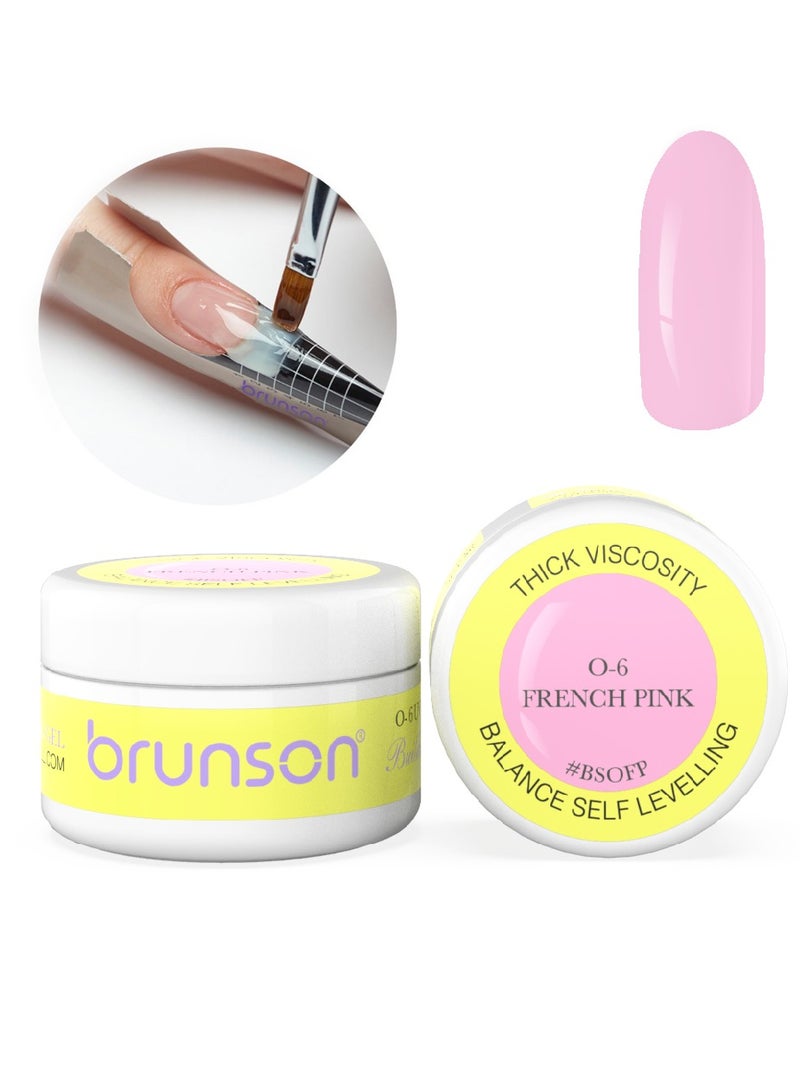 brunson جل صلب ثلاثي الأبعاد ذاتي التسوية للنحت غير اللاصق لزينة الأظافر 30 مل، BSOFP - Image 2