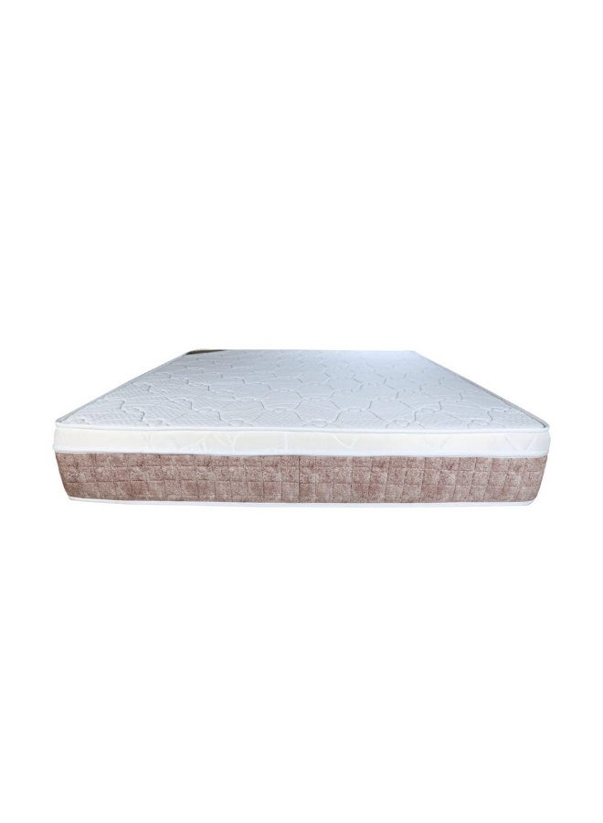 Homzmart Microfiber Mattress  White & Brown - 32×100×200 cm - Image 1
