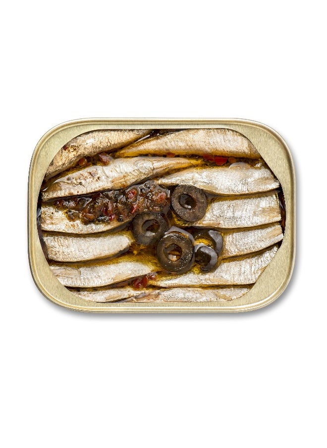 KING OSCAR King Oscar, Wild Caught Sardines, Mediterranean Style, 3.75 oz (106 g)  - Image 3