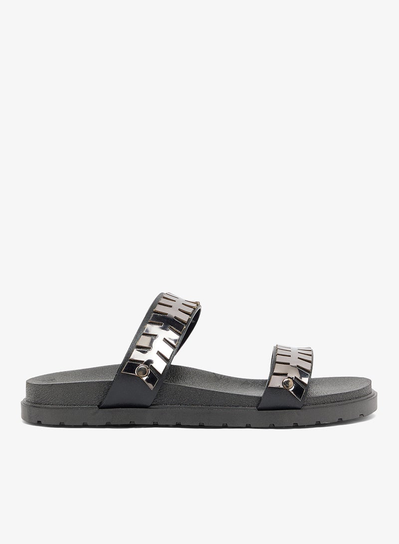 Spot-On Flat Sandals - Image 1