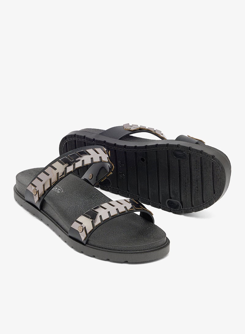 Spot-On Flat Sandals - Image 3
