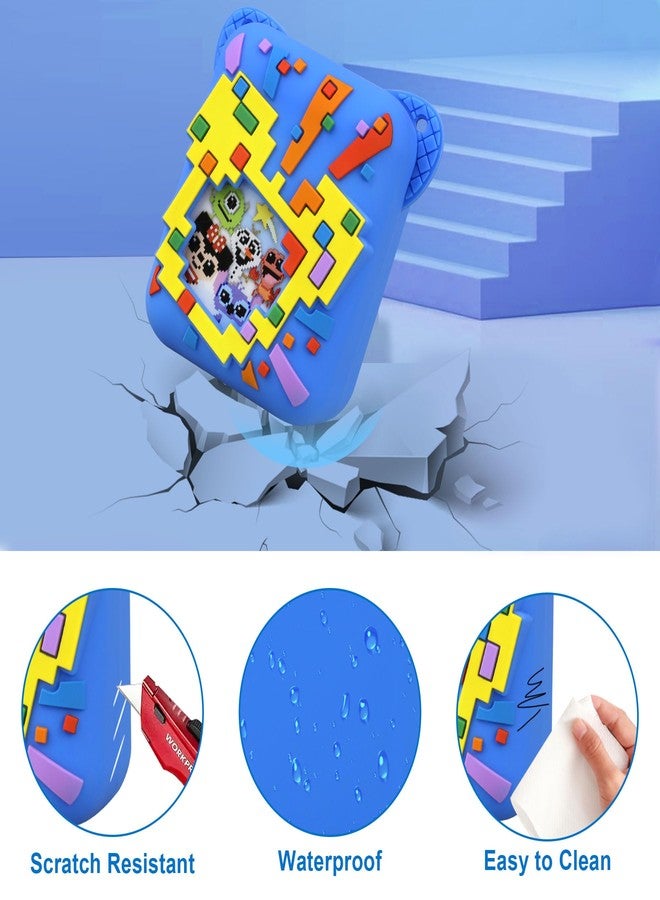 Canboc Silicone Case for Bitzee Disney Interactive Toy Digital Pet, Protective Skin Cover for Bitzee Virtual Electronic Digital Pet Kids Disney Toys, Blue (Case Only) - Image 3