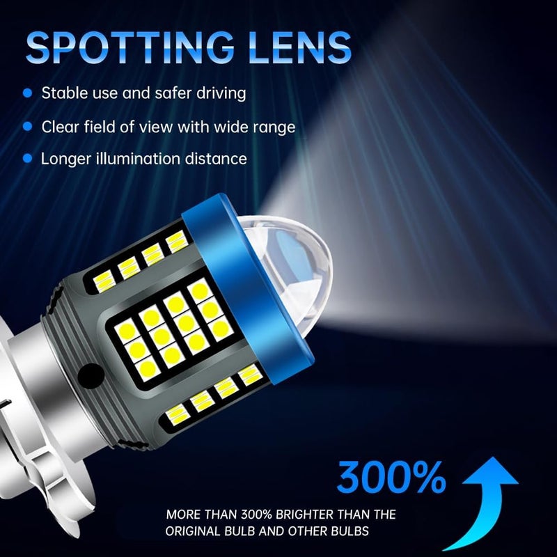 Windance H4 LED Bulb 1200LM 13W - 2 Pack - Image 5
