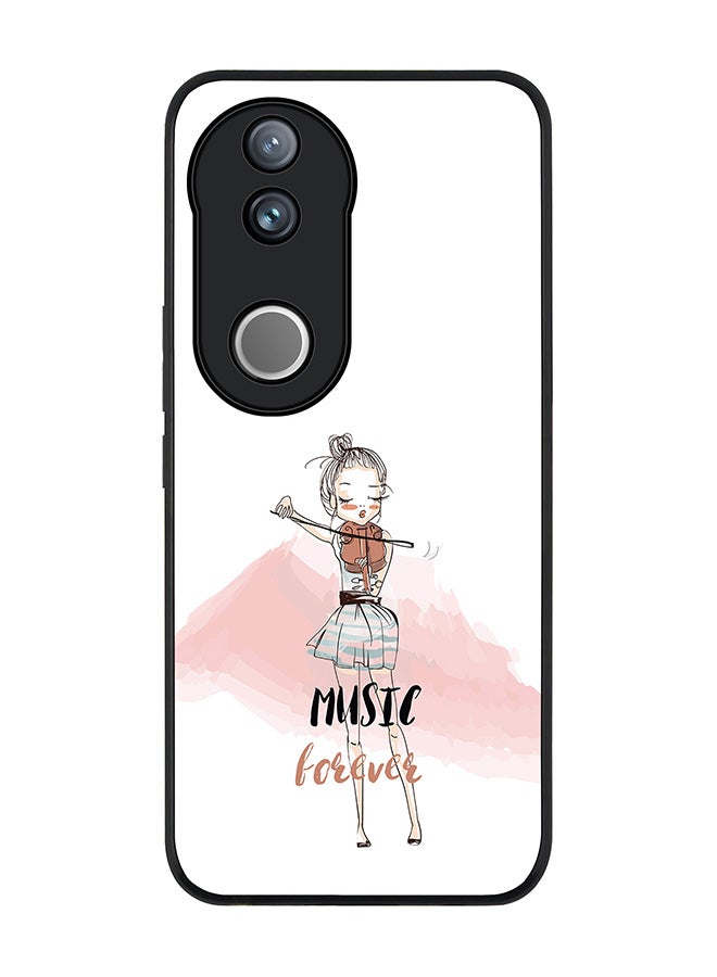 Stylizedd For Vivo V50 / vivo V50e 5G Case,Slim fit Camera Protection, Shockproof Thin Phone cover  - Music Forever - Image 1