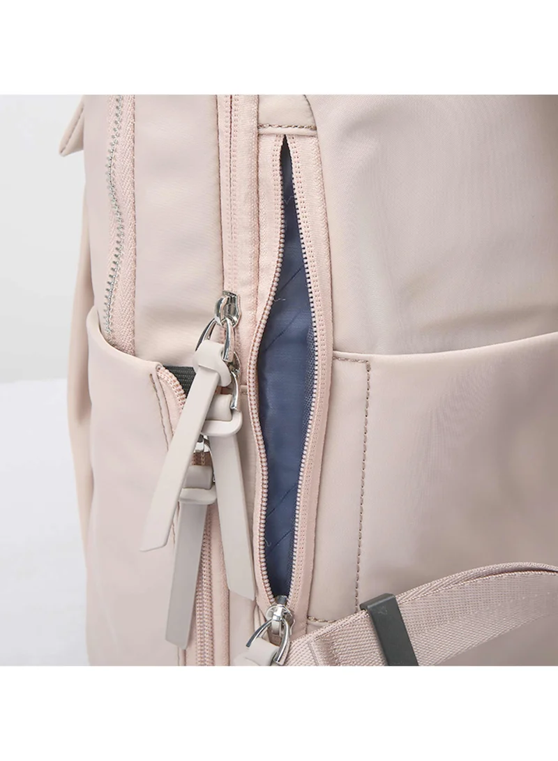 Bopai  Premium Lightweight Laptop Backpack for Women Water Resistant Multifunctional Anti-Theft Nylon Daypack for Casual Office School College Travel, BO-LB221, Pink for Women | Best Price UAE
