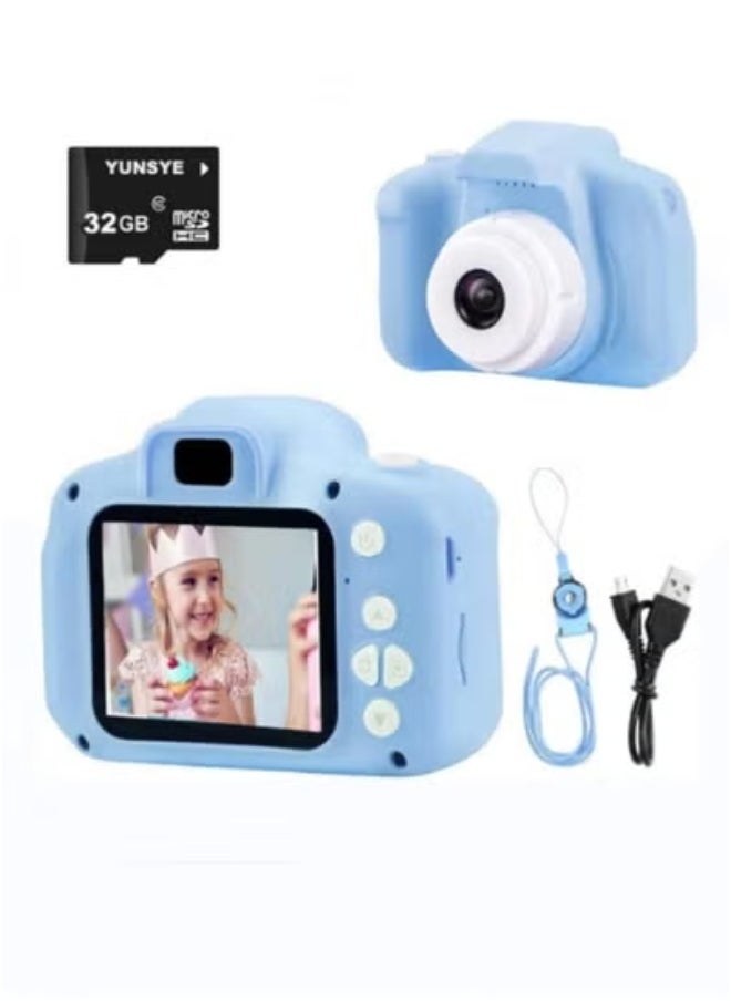 TIGER Kids Camera 1080P HD Digital Camera for Children Ages 3–12 – Includes 32GB Memory Card – Safe, Easy-to-Use Photography Toy with Selfie Mode, Video Recording, and Fun Filters | Ideal Birthday Gift for Boys & Girls | Durable, Compact & Educational  - Image 1