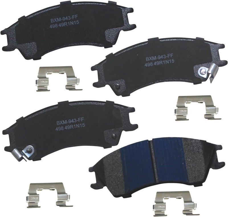 Bendix Premium SBM498 Semi-Metallic Front Brake Pads for Subaru Justy 1994-1990 - Image 1