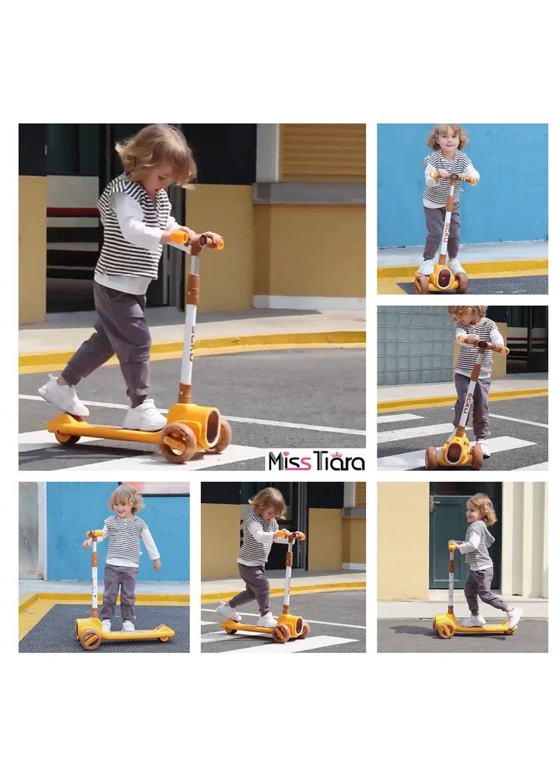 MissTiara Adjustable Height And Flashing LED Wheels Scooter for Kids  - Image 5