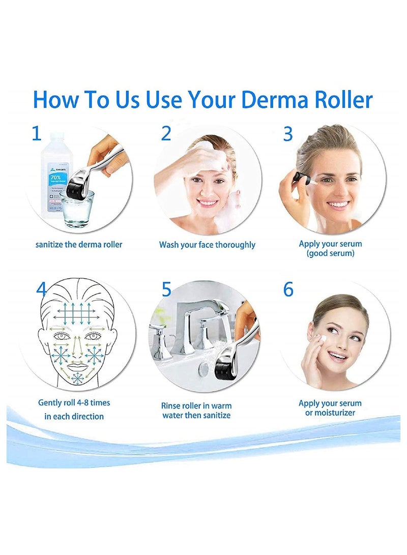 KASTWAVE أداة الوخز الدقيق من التيتانيوم 540 إبرة 0.75 مم، فضية احترافية للوخز الدقيق - Image 4