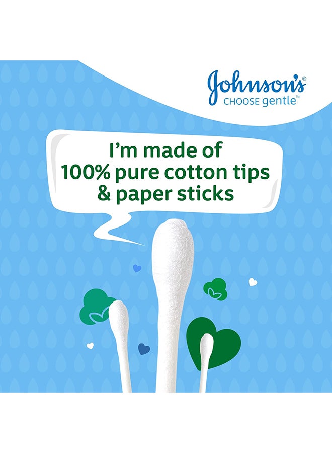 Johnson & Johnson Baby Cotton Buds, Box of 200 - Image 3