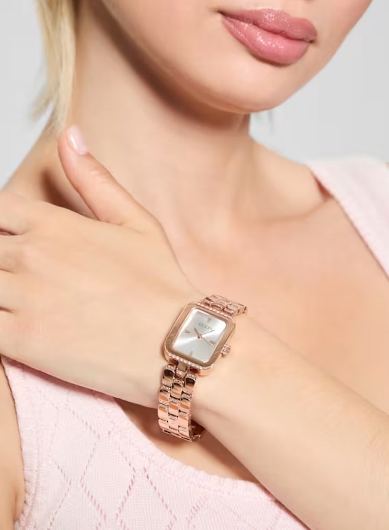 GUESS Isla Women’s Analog Quartz Rose Gold Stainless Steel Watch GW0865L3 - Image 4