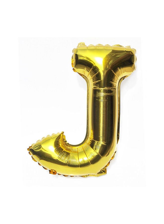 نيبمينينت بالون من القصدير لتزيين الحفلات على شكل حرف J 16بوصة