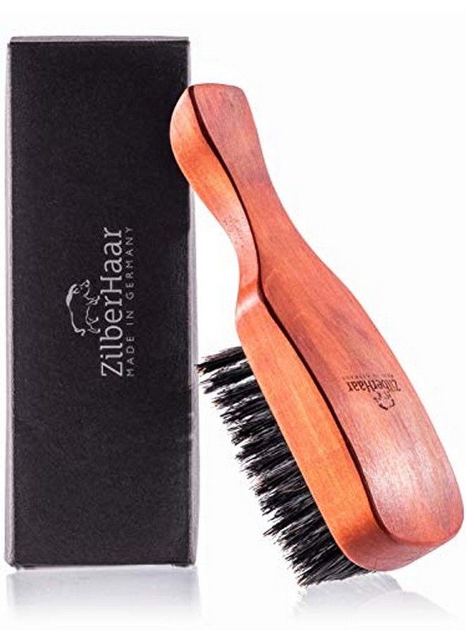 ZilberHaar - Major Men'S Hair And Beard Brush Soft Boar Bristles Massages And Exfoliates Skin And Scalp Ideal Men'S Grooming Accessory Made In Germany - Image 1