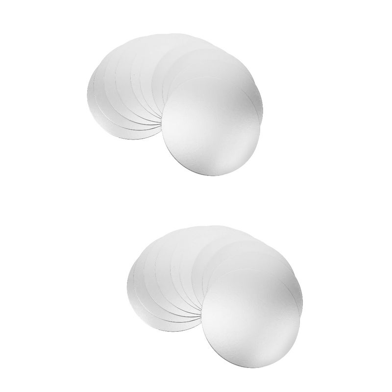 20 pcs Cake Boards Dessert Display Plates Cupcake Paper Display Trays Birthday Cake Boards - Image 1