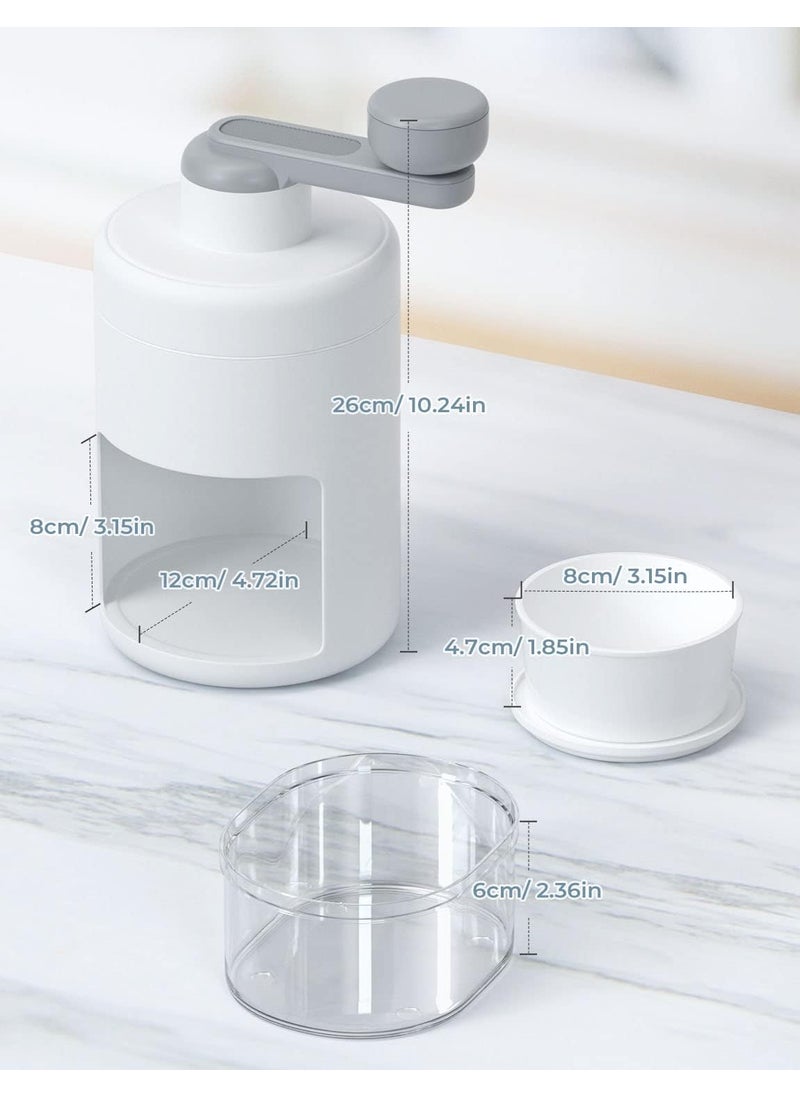 MG SALESS MG SALESS Portable Ice Shaver Machine with Three Free Ice Cube Trays for Home and Outdoor Use  - Image 3