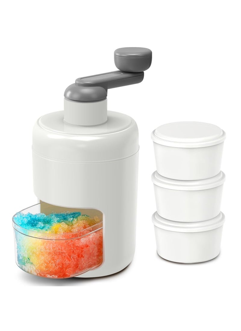 MG SALESS MG SALESS Portable Ice Shaver Machine with Three Free Ice Cube Trays for Home and Outdoor Use  - Image 1