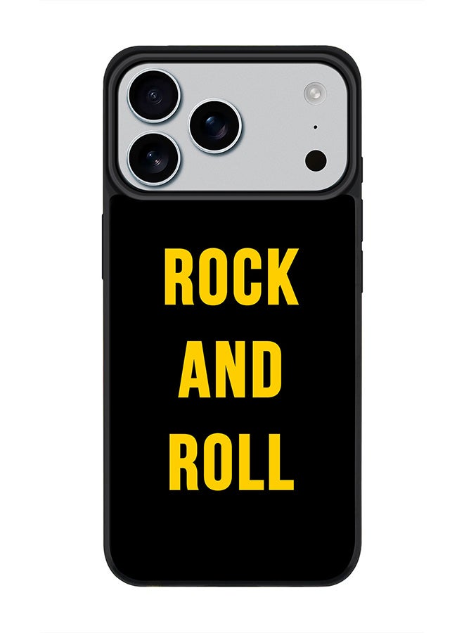 Stylizedd iPhone 17 Pro Max Case, [Compatible with MagSafe] Slim Magnetic cover Phone Case iPhone 17 Pro Max -Rock and Roll - Image 1