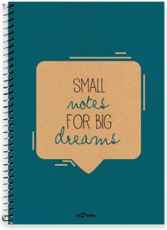 Le Color 4-Piece School Notebook Set 17 x 24 cm Eco Kraft Plain 200 Pages  - Image 5