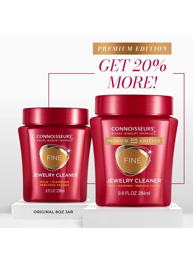 Connoisseurs Premium Edition Fine Jewelry Cleaner Solution for Gold, Diamonds, Platinum, and Gemstones - 9.6 fl oz - Restores Brilliance in Seconds - Image 5