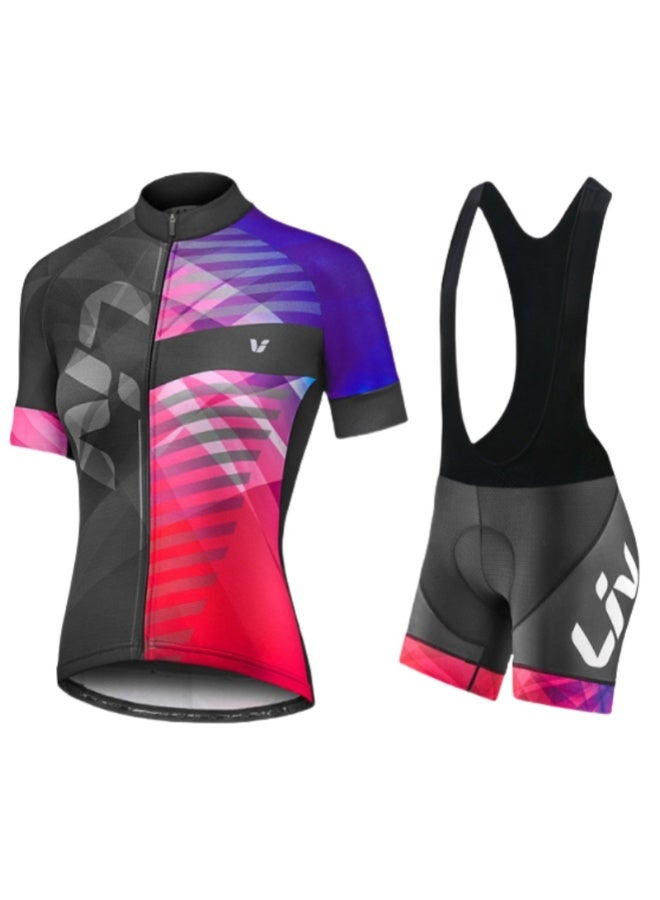KUYING Summer Short Sleeved Cycling Suit Set  - Image 1